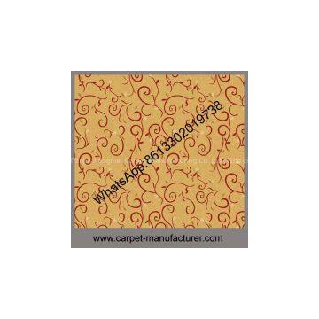 Persian machine made wall to wall jacquard loop tile carpet