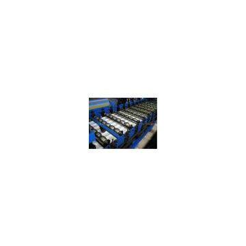 Roof Sheet Tile Roll Forming Machine in Wall / Roof Construction for Outdoor Decoration