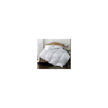 T230 Polyester Hypoallergenic White Duck Feather Quilt , High Grade Lightweight Comforter