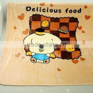 cheap wholesale microfiber blanket, soft baby blanket gaoyang china supplier