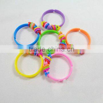 Fashion Plastic Bracelet Ring Set Jewelry Set for Kids-Bracelet+ Ring Set for Children's Day and Girls photo-4