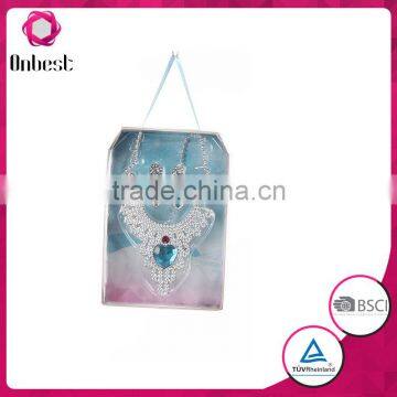 New PVC Box Princess Necklace & Wand Set for Baby Girls Frozen Accessory photo-3