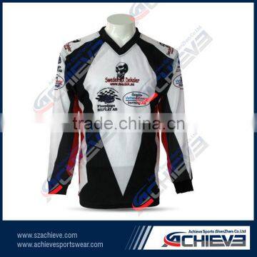 Latest design chest pocket mens motocross sweatshirt