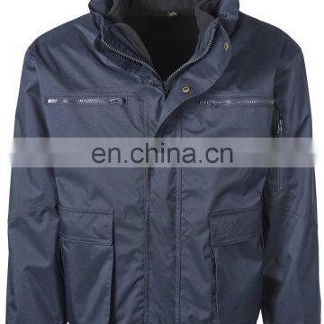 Wholesale Nave color waterproof man pilot winter jacket