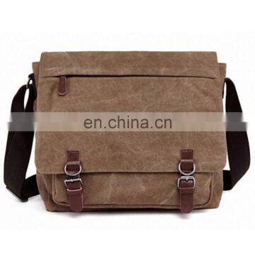 Vintage Canvas Laptop Messenger Business Bag