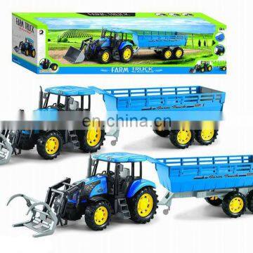 Popular Plastic Farm Tractor Toy ,Friction Farm Truck ,Tool Truck Toy for Kids photo-3