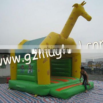 giraffe inflatable bouncer/inflatable long giraffe bouncer