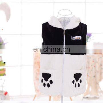 Animal Style Panda Kids Plush Vests Plush Panda Waistcoat photo-2