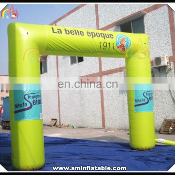 Cheap inflatable mini arch designs,inflatable custom main gate,advetising logo archway