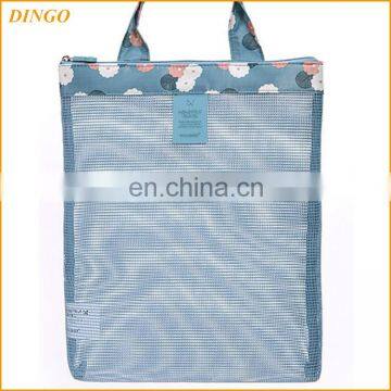 Beach Bag With Printed and Coarse Rope Handler