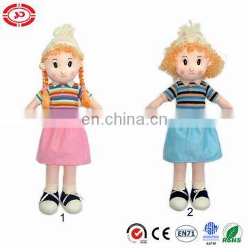 Girl new type gift soft custom EN71 plush toy doll