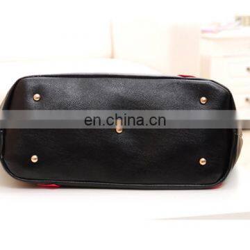 Stylish Pumps Print and Rivets Design Women's Shoulder Bag photo-5