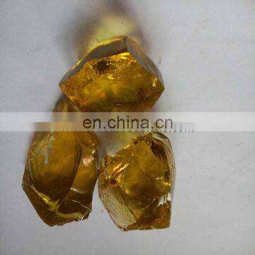 decorative yellow glass rocks