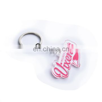 Custom light acrylic keychain wholesale