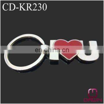 Wedding giveaway keychain gift with I LOVE U CD-KR230