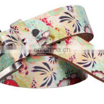 2012 Popular Men's Fashion Scrawl Genuine Leather Belt photo-1