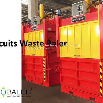 Biscuits Waste Baler / Biscuit Wrapper Baler