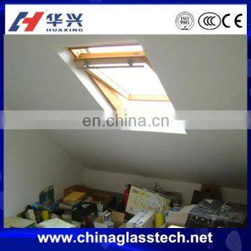 CE certificate aluminium frame laminated glass skyview roof window