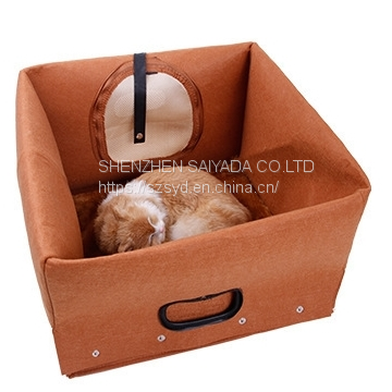 3 in1 pet house  pet bed pet carrier felt bed cat dog