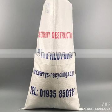 Customized 50kg durable pp woven sack of sugar