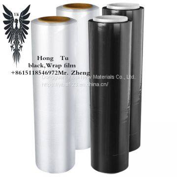 black,Tray wrap filmChinese manufacturer