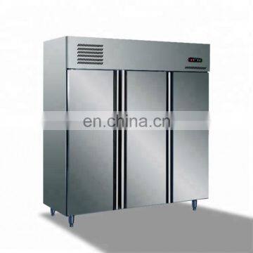 4 Doors Stainless Steel Commercial Refrigerator/1600L Kitchen Deeep Freezer