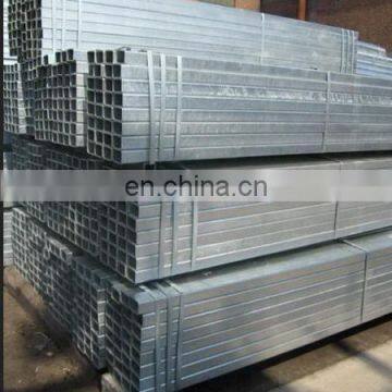 100*100 MS hollow section tube weight ms galvanized square pipe