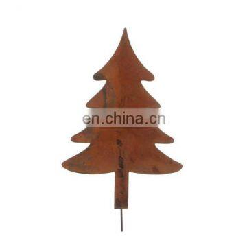 Christmas decoration Corten Steel Tree Sculpture