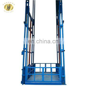 7LSJD Shandong SevenLift 600kg hydraulic warehouse free cargo vertical in ground auto floor lift