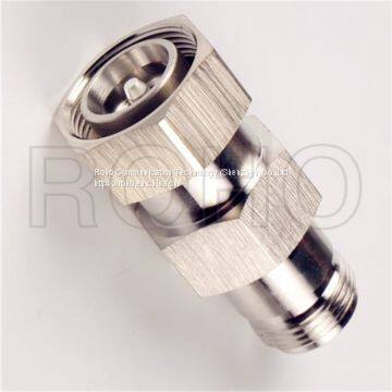 Mini Straight DIN 4.3/10 Plug Male to N Jack Female RF Coaxial Adapter