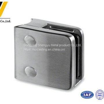 China Factory Supplies Glass Holding Round Fix Panel Slide Shower Door Bathroom Clip photo-3