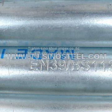 EN39 Scafffolding Tube