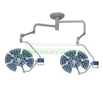 Ceiling Mounted Shadowless LED Surgical Lamp Double Dome V6+6