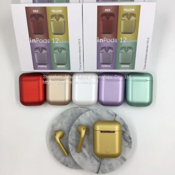 Inpods I12 Charging Box Hot Seller Tws Wireless Earphone Headphones BT 5.0 TWS Ear Phone For Mobile photo-3