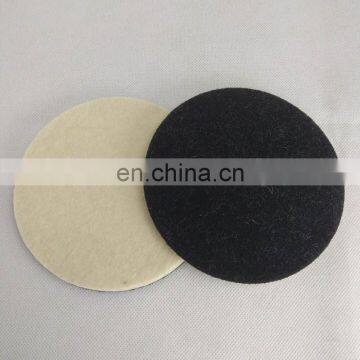 3-7 Inch Flocking Wool Felt Polishing Wheel High Density Self Adhesive Glass Polishing Pad Felt Wheel Grinding Disc photo-3