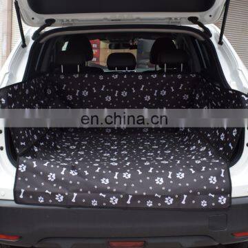 Wholesale Customized Print Bone Pattern Waterproof Dog Car Seat Cover SUV Dog Mat photo-5