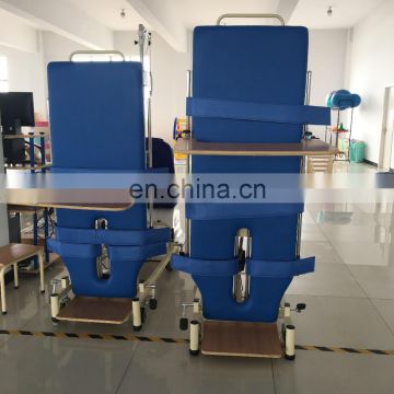 rehab clinic use Chinese physiotherapy equipment medical tilt bed