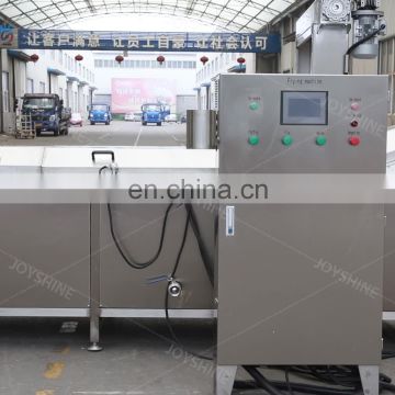 Export to Thailand CE Approved Automatic Continuous Snack Food Fish Frying Machine with Oil Filter System