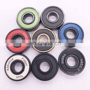 608 ZZ ,608 RS, 608 2RS 608 2Z High Quality Deep Groove Ball Bearing 8x22x7mm SKATE Bearing OEM