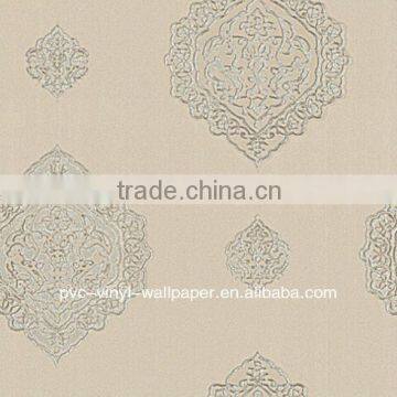 comfortable wallcovering for hotel walls/wallpaper papier peint en vinyle italien