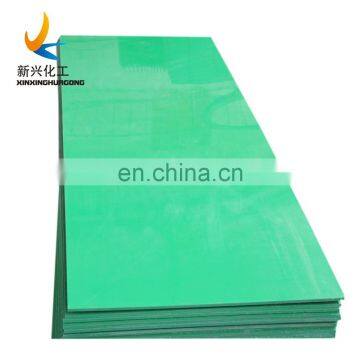 Oil Resistant Chemical Resistant Plastic UHMWPE Sheet, PE Pad with Rubber PE2000