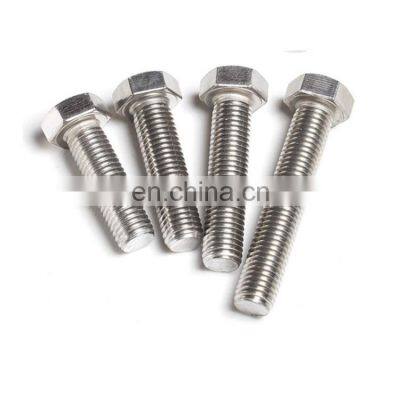 a2 70 a2 80  DIN933 M8X25 hexagon bolt nut and washer