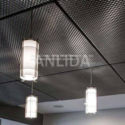 Ceiling Aluminum Mesh Decorative Aluminum Mesh Supply Aluminum Metal Mesh Supply photo-3