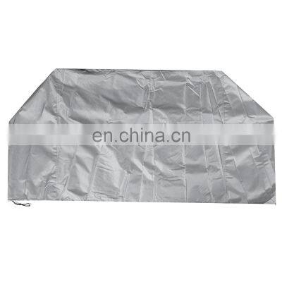 210D Oxford Waterproof Full Outboard Motor Engine Boat Cover For Up to 15-250HP Black/Silver photo-2