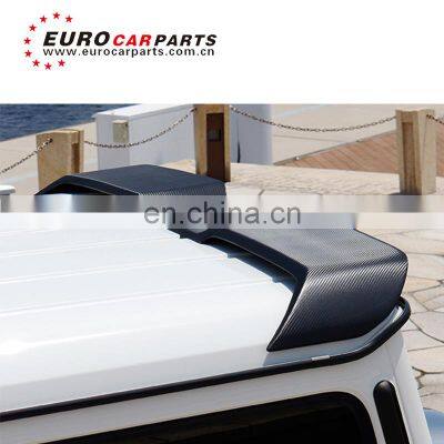 G63 Rear Spoiler W463 WD Style G500 G550 G350d Trunk Lip 1990-2018y Car Rear Spoiler and Back Spoiler Carbon Fiber Material