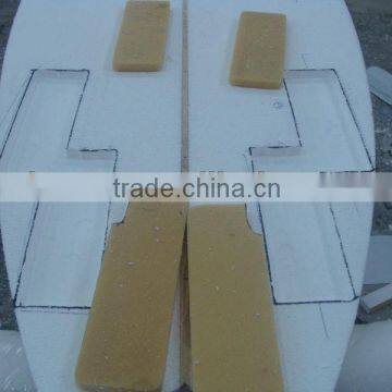 2014 New Arrived PVC high density foam Bamboo Kiteboard for kite surfing