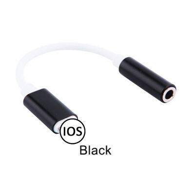 3.5 Jack Earphone For Lightning to 3.5mm AUX Headphones Adapter Audio cable For iPhone SE 2020 12 Mini 11 Pro XS Max XS XR X 7 8