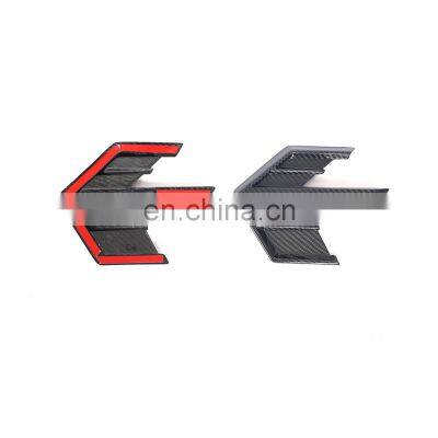 Dry Carbon Fiber S7 Front Fender Vents for Audi A7 SLINE S7 Sportback 4-Door 2019- 2021 photo-4