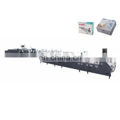 Automatic 4 & 6 Point Paper Board Folder Gluing Machine