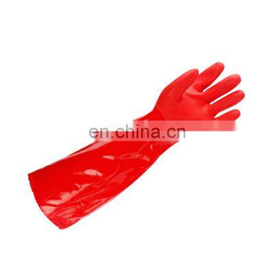 Wholesale Custom High-quality Flocking Lined Cold-proof Household PVC Gloves photo-4